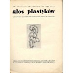 Głos Plastyków 1947 okładka Tadeusz Kantor, wkładka autolitografia Felicjan S. Kowarski