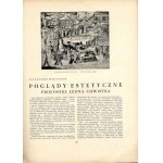 Głos Plastyków 1947 okładka Tadeusz Kantor, wkładka autolitografia Felicjan S. Kowarski