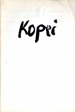 Kopeć, katalog wystawy malarstwa Jerzego Kopcia galeria A&B Poznań 1993