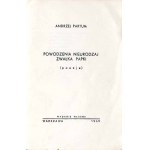 Andrew Partum: Good luck. Barrenness. Heap. Paki (poetry), 1965