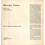 Jerzy Olkiewicz: Mieczysław Wejman, Seria: Współczesna Grafika Polska 1965