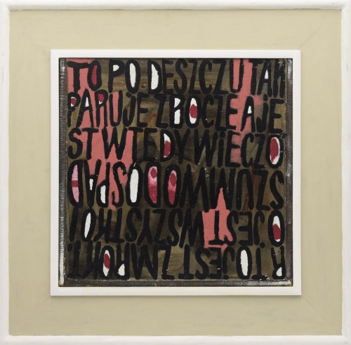 Zbigniew MAKOWSKI (1930-2019), To po deszczu tak paruje zboże, 1960/1961