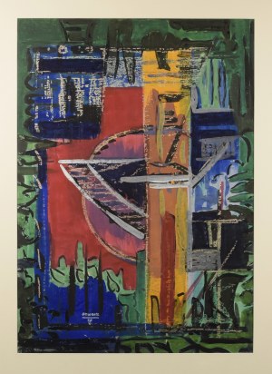 Bogusław SZWACZ (1912-2009), Kompozycja, 1956