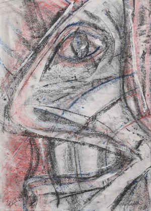 Józef SZAJNA (1922-2008), Lęk, 1990