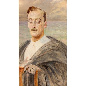 Jacek Malczewski (1854 Radom – 1929 Kraków) Portret mężczyzny, 1914 r.