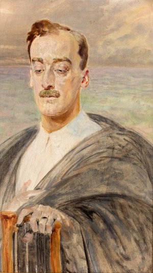 Jacek Malczewski (1854 Radom – 1929 Kraków) Portret mężczyzny, 1914 r.