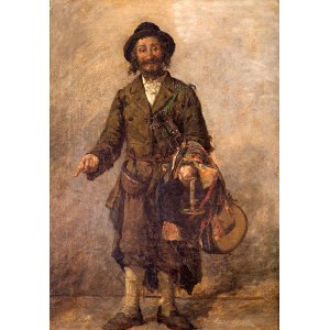 Hipolit Lipiński (1846 Nowy Targ – 1884 Kraków) Portret handlującego Żyda