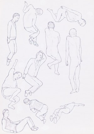 Maciej Sieńczyk (nar. 1972), Ilustrace pro tisk, skica