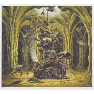 YERKA, Jacek (nar. 1952) - Z hlubin; 1995. inkografie