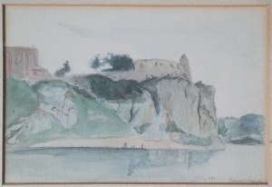 FROMMER, Szymon (1883-1911) - ,,Ruiny w Tyńcu