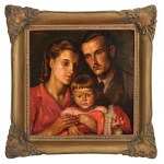 GAJEWSKI, Paweł (1889-1950) - Portret rodziny. 1942