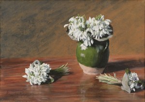 REYZNER, Mieczysław (1861-1941) - Przebiśniegi. 1918