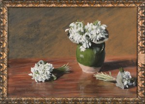 REYZNER, Mieczysław (1861-1941) - Przebiśniegi. 1918