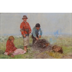 SETKOWICZ, Adam (1875-1945) - Pastýři