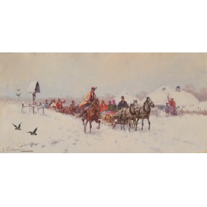 SETKOWICZ, Adam (1876-1945) - Wesele krakowskie