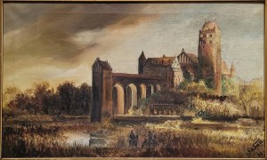 WALL, Günther (1908-?) - Zamek w Kwidzynie (Schloss in Marienwerder). 1931
