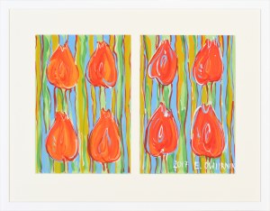 DWURNIK, Edward (1943-2018) - Tulips. 2017