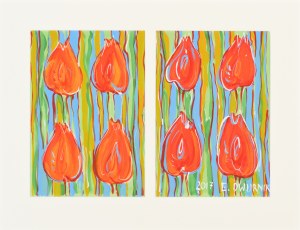 DWURNIK, Edward (1943-2018) - Tulips. 2017