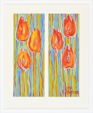 DWURNIK, Edward (1943-2018) - Tulips. 2017