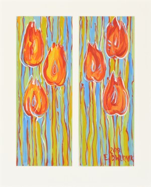 DWURNIK, Edward (1943-2018) - Tulips. 2017