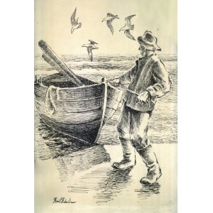 KING, Zdzislaw (1921-2002) - Fisherman