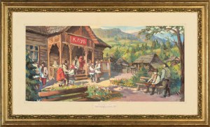 MIGULKO, Wiktor Wasiljewicz (1924-1993) - Nad Czeremoszem. 1954