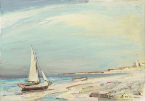 MOKWA, Marian (1889-1987) - Pejzaż nadmorski