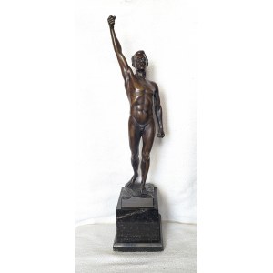 SCHMIDT-HOFER, Otto (1873-1925) - Atleta, XIX/XX w.