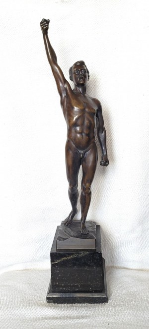 SCHMIDT-HOFER, Otto (1873-1925) - Atleta, XIX/XX w.