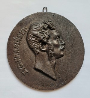 [KRASIŃSKI, Zygmunt] Medailon s podobiznou Zygmunta Krasińského (1812-1859)