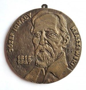 [KRASZEWSKI, Józef Ignacy] Portrait medallion of Józef Ignacy Kraszewski (1812-1887)
