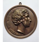 [MICKIEWICZ, Adam] Portrait medallion of Adam Mickiewicz (1798-1855) on the 100th anniversary of the bard