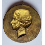 [MICKIEWICZ, Adam] Portrait medallion of Adam Mickiewicz (1798-1855) on the 100th anniversary of the bard