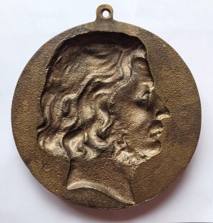 [MICKIEWICZ, Adam] Portrait medallion of Adam Mickiewicz (1798-1855)