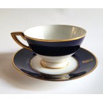[MASALSKI HERB] Cup and saucer with the Masalski coat of arms of the nobility (Baka variety).