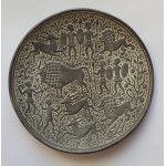 KNIAT, Stefan (1914-1990) - Decorative plate, ceramic