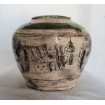 KSIĄŻEK, Bolesław (1911-1994). Wazon ceramiczny