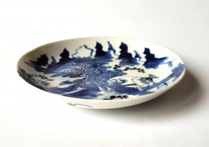 [PADEREWSKI, Ignacy Jan (1860-1941): sbírka] Porcelánový talíř, 19. století Čína. - Období Qing (1644-1911)
