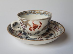 WIEDEŃ, Cesarska Manufaktura Porcelany. Filiżanka porcelanowa, 2. poł XVIII w.