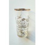 BYDGOSZCZ / BROMBERG. Commemorative glass with the inscription "Gruss aus Bromberg", 1st half of the 20th century.