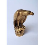 [PADEREWSKI, Ignacy Jan (1860-1941)] Seal piston of Ignacy Jan Paderewski with the coat of arms Jelita, gilt bronze, chiseled, 2nd half of the 19th century.