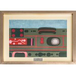 Jan Tarasin, Objects, pastel, cardboard, 2000