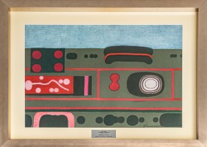 Jan Tarasin, Objects, pastel, cardboard, 2000