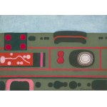 Jan Tarasin, Objects, pastel, cardboard, 2000