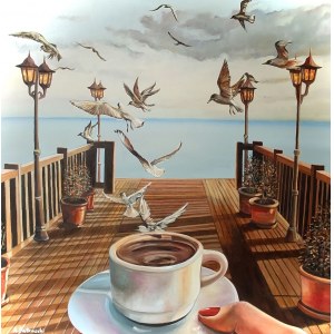 Adam Piotr Rutkowski, Afternoon coffee, 2025