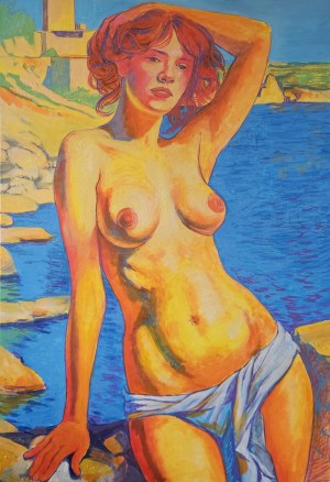 Slawomir Gębczynski, On the Beach, 2025