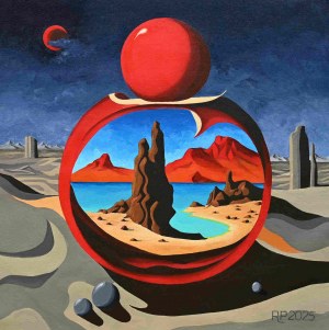 Robert Piasecki, Desert Moon, 2025