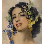 De Lisio, Portrait of a young woman - De Lisio