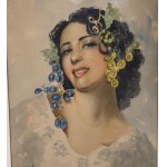 De Lisio, Portrait of a young woman - De Lisio