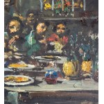 R. CARIGNANI, Friar in a tavern - R. CARIGNANI